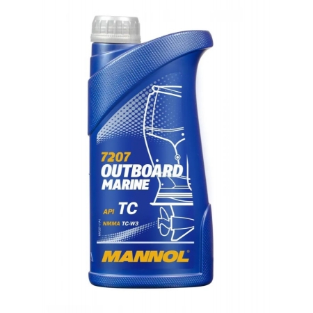 Масло моторное 2T синтетическое Mannol Outboard Marine 1л
